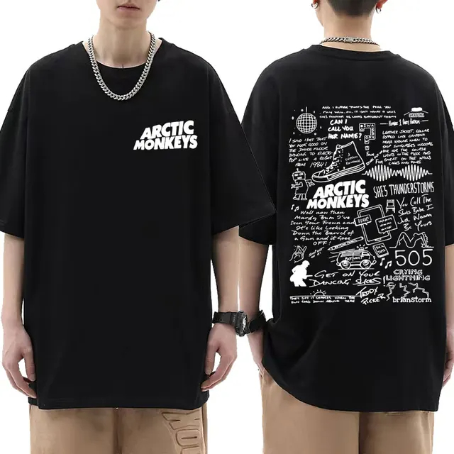 Camisa Camiseta T-Shirt Básica Arctic Monkeys Banda De Rock Música