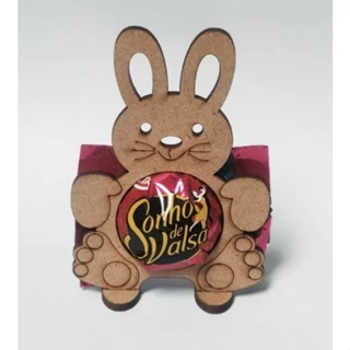 kit 20 Lembrancinha Porta Bombom Coelho da Páscoa Mdf Cru, Mdf Branco em Oferta na Shopee