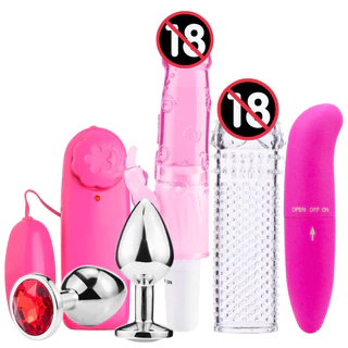 Kit Sex Shop Com Vibrador Feminino, Plug Anal, Capa Peniana Com 05 Itens em Oferta na Shopee