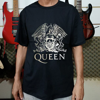 Camisa de rock 100% algodão - Queen