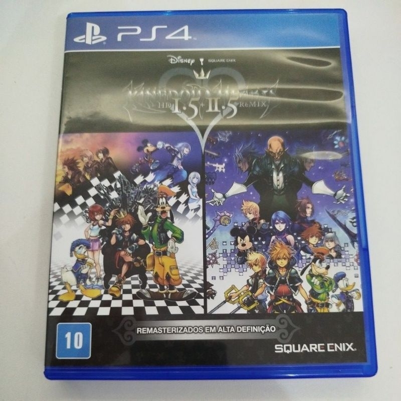 kingdom hearts PS4 mídia física digital original