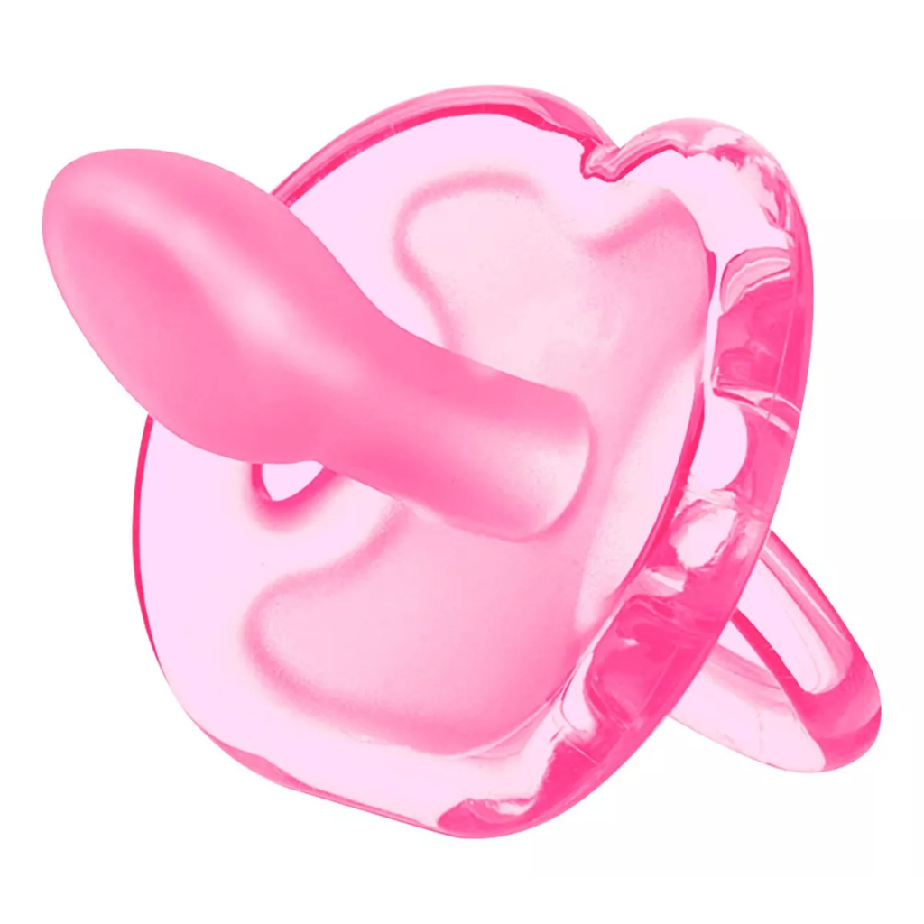 Chupeta 100% Silicone Orto Tam 2 Cor: Rosa - LOLLY KINDDY | Shopee Brasil