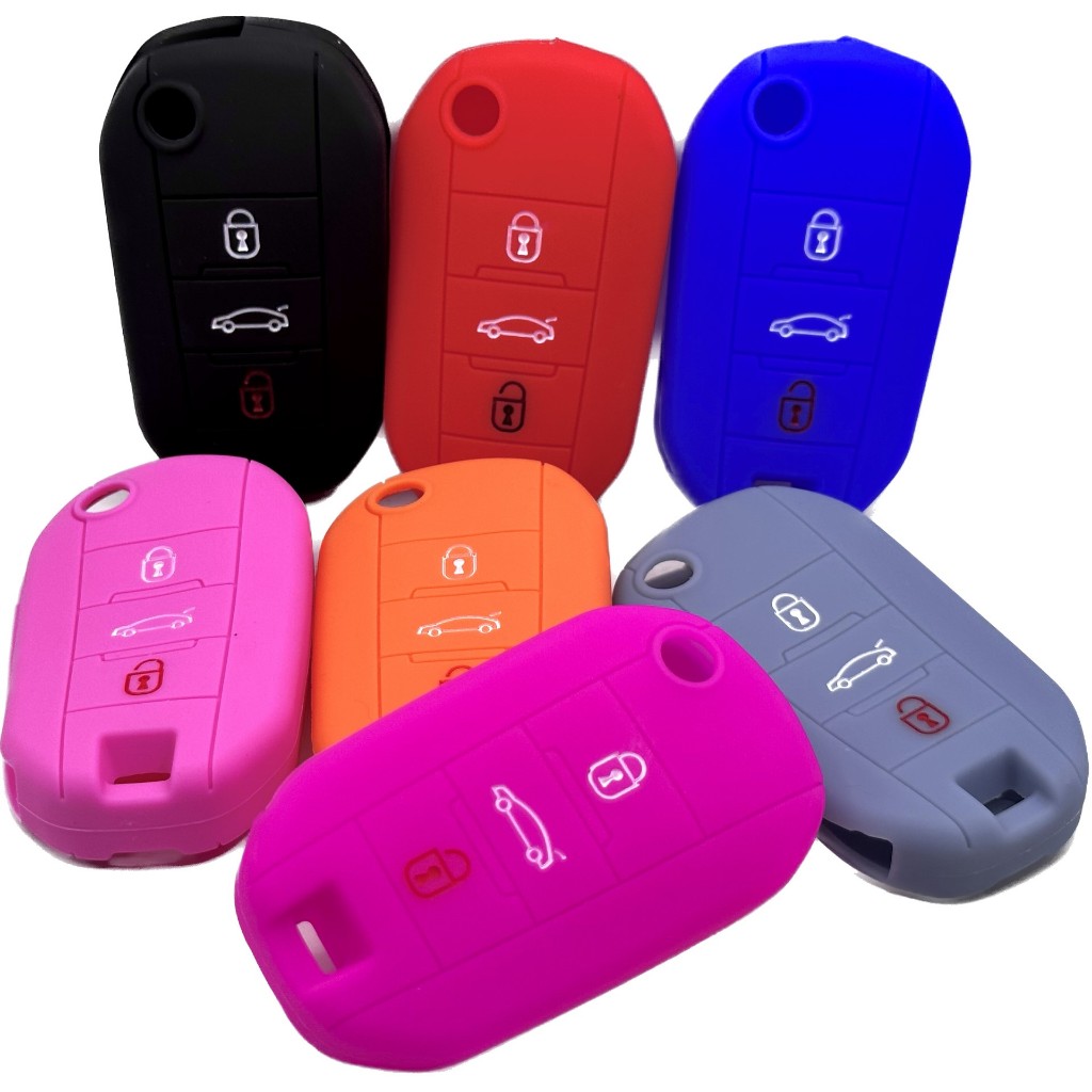 Capa Chave Silicone Peugeot Rcz 408 508 208 4008 308