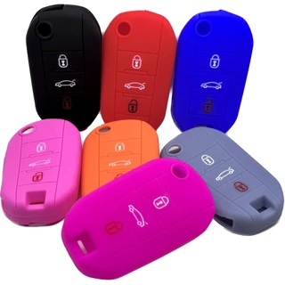 Capa Chave Silicone Peugeot Rcz 408 508 208 4008 308