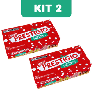Bombom Chocolate Prestigio Sortidos Kit 2 Caixas 252g - Nestlé