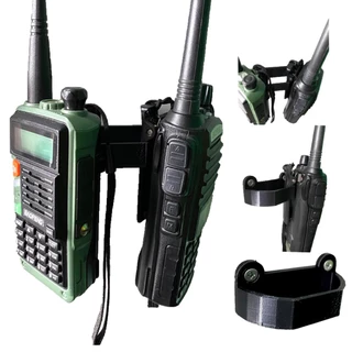 Suporte De Parede Painel Para Radio Ht Suporta 2 Un