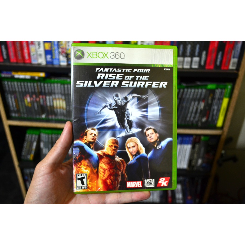 Fantastic Four Rise of the Silver Surfer Xbox 360 Original Midia Física