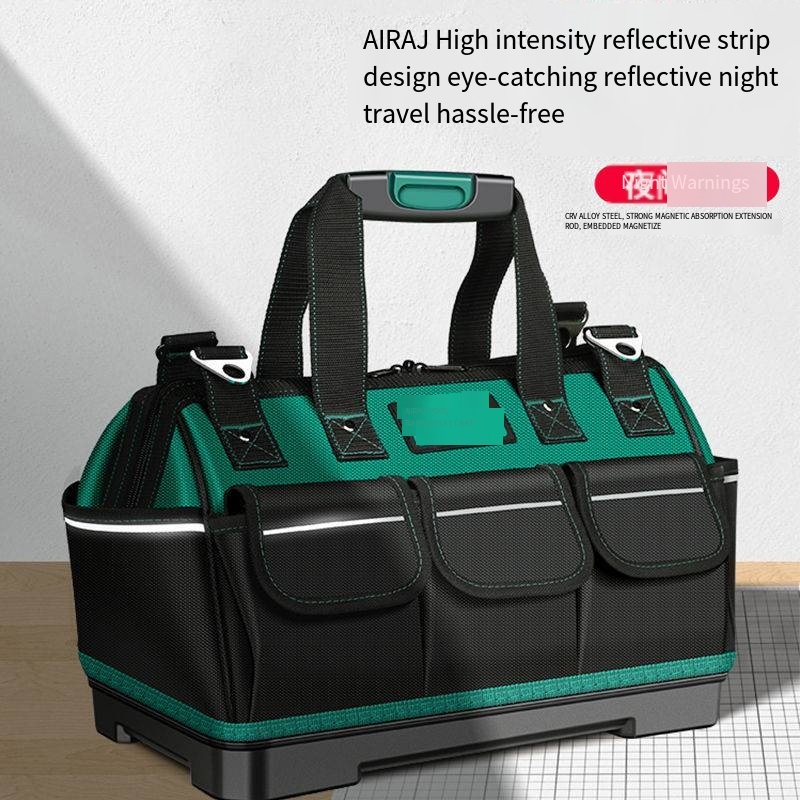 Kit De Ferramentas Eletricista Forte Durável Lona Engrossa Portátil Multi-funcional Manutenção Especial Woodworking Tool Bag