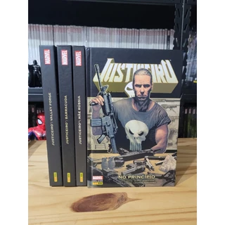 HQ Coleção Justiceiro Marvel Deluxe Completa (Capa Dura) Garth Ennis