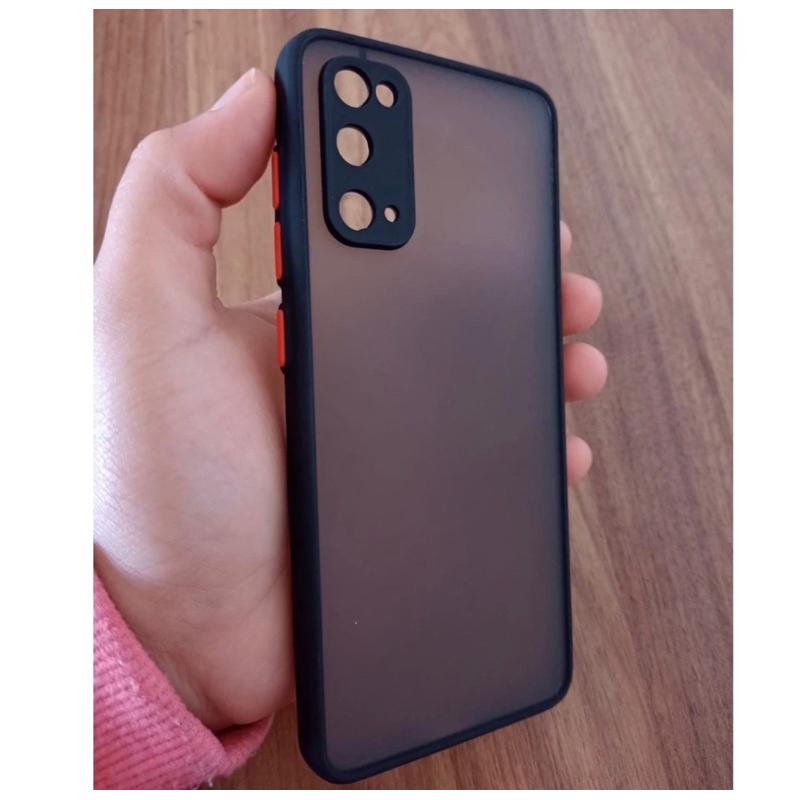 Capa Capinha Case Translúcida Fosca Preta Samsung Galaxy S20 FE