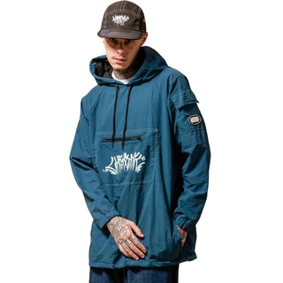 Jaqueta Corta Vento Imperméável Chronic Tag Monster - Azul