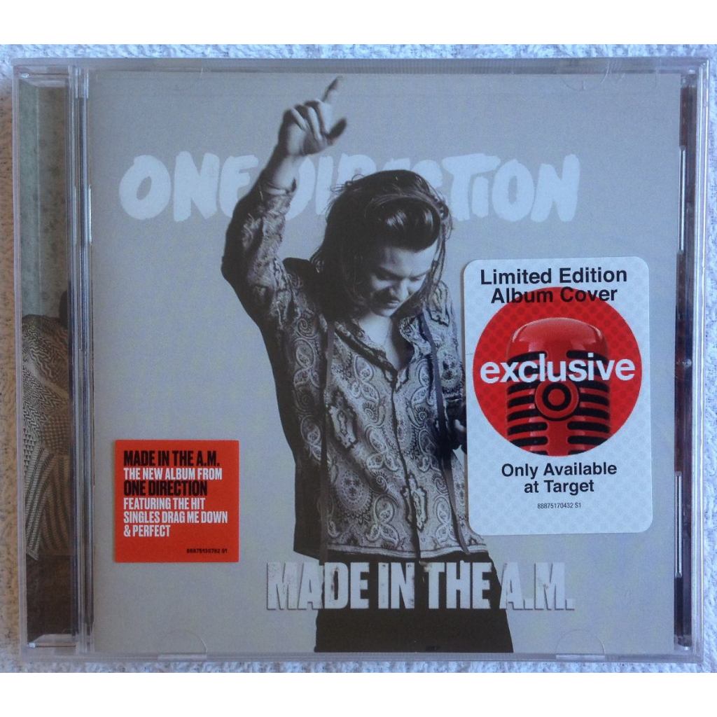 One Direction Made store In The A.M. Target Exclusive CD's