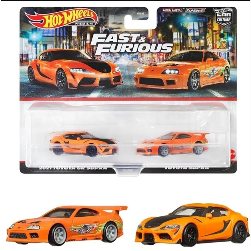 Hotwheels PREMIUM FAST&FURIOUS ALL 105台 Hotwheels premium set Fast & Furious Toyota Supra. - Faz a Boa!