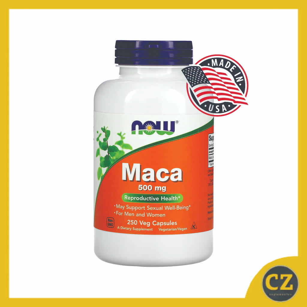 Maca 500 mg (250 Cápsulas) - Now Foods