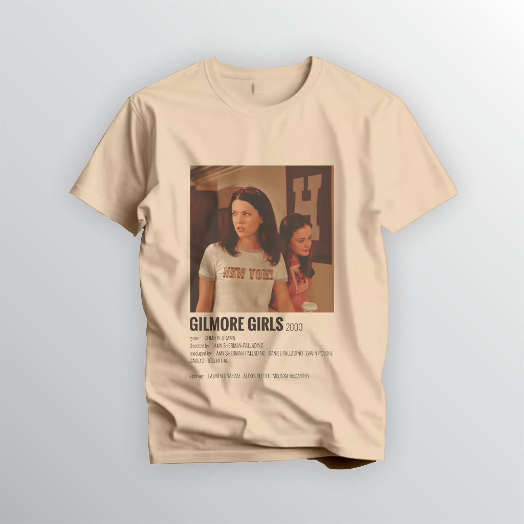 Camiseta VINTAGE Unissex Gilmore Girls Rory e Lorelai B1325