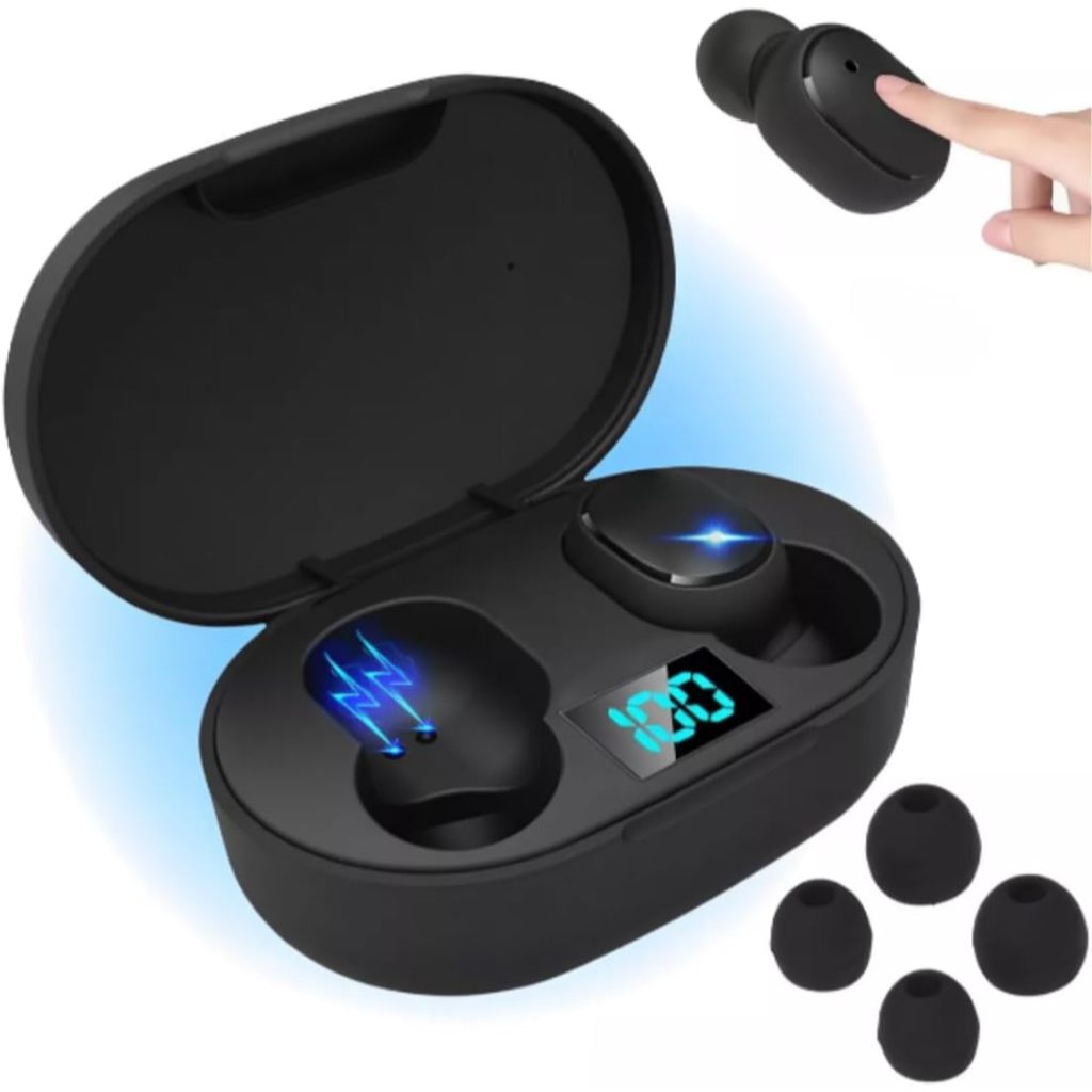 Fone De Ouvido Sem Fio bluetooth 5.0 Display Headset Compatível com todos os aparelhos