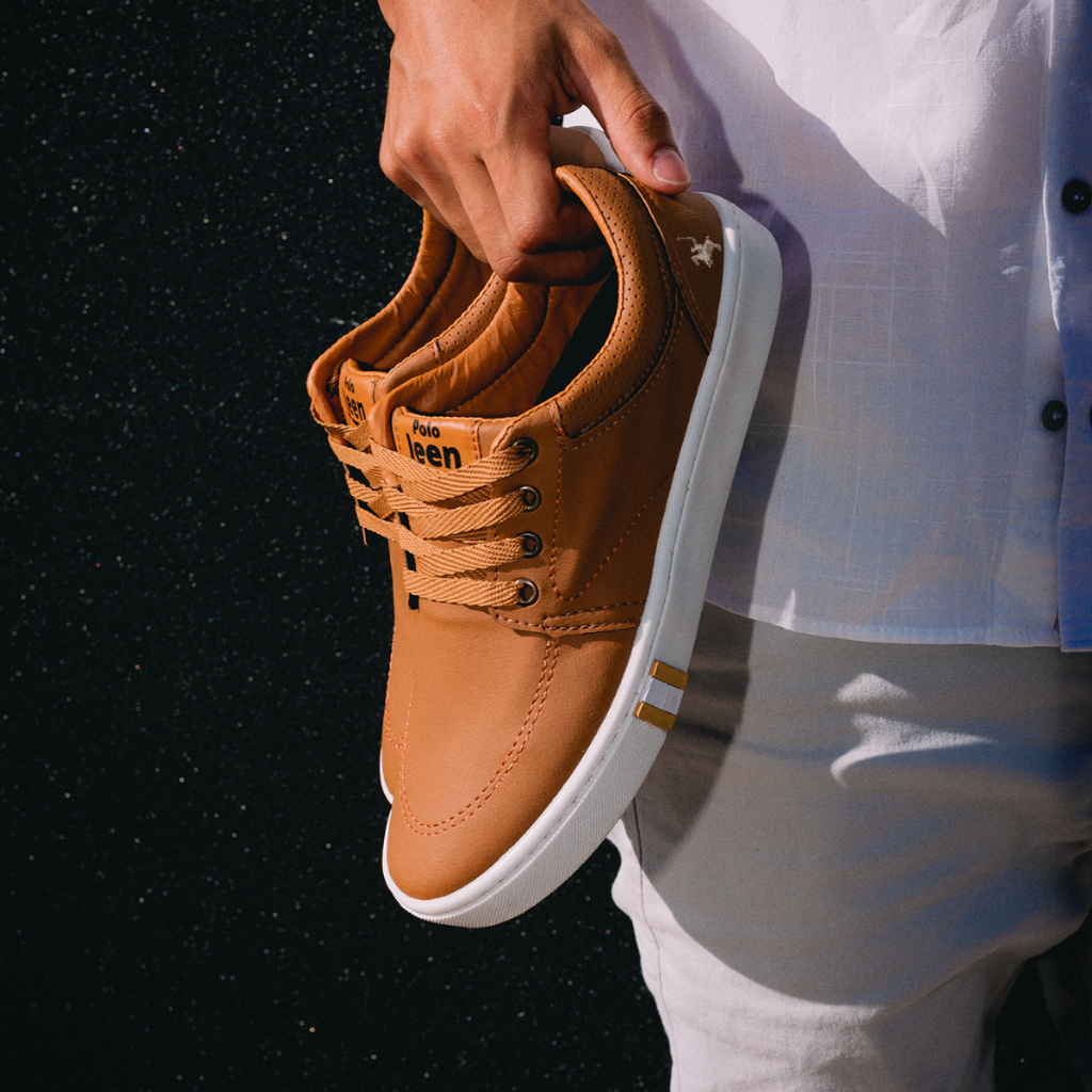 Tenis sapatenis masculino casual em couro sapato calçados