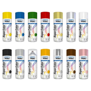 Tinta Spray Uso Geral - Metais Madeira Artesanato Gesso Rodas Secagem Rápida Tek Bond