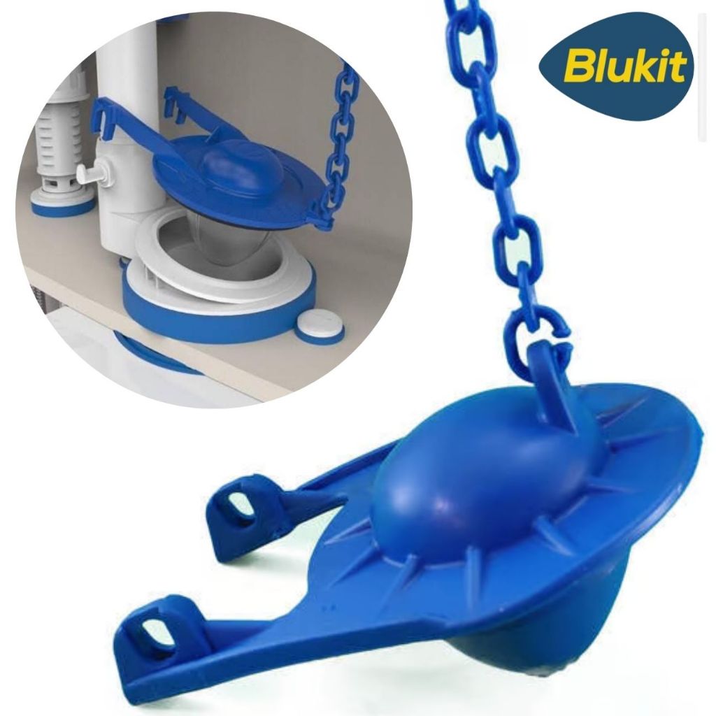 Reparo Caixa Acoplada Descarga Universal Obturador com Corrente BLUKIT ...