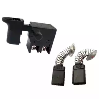 Gatilho Interruptor + Carvão P/ Serra Mármore Makita 4100-nh em Oferta na Shopee