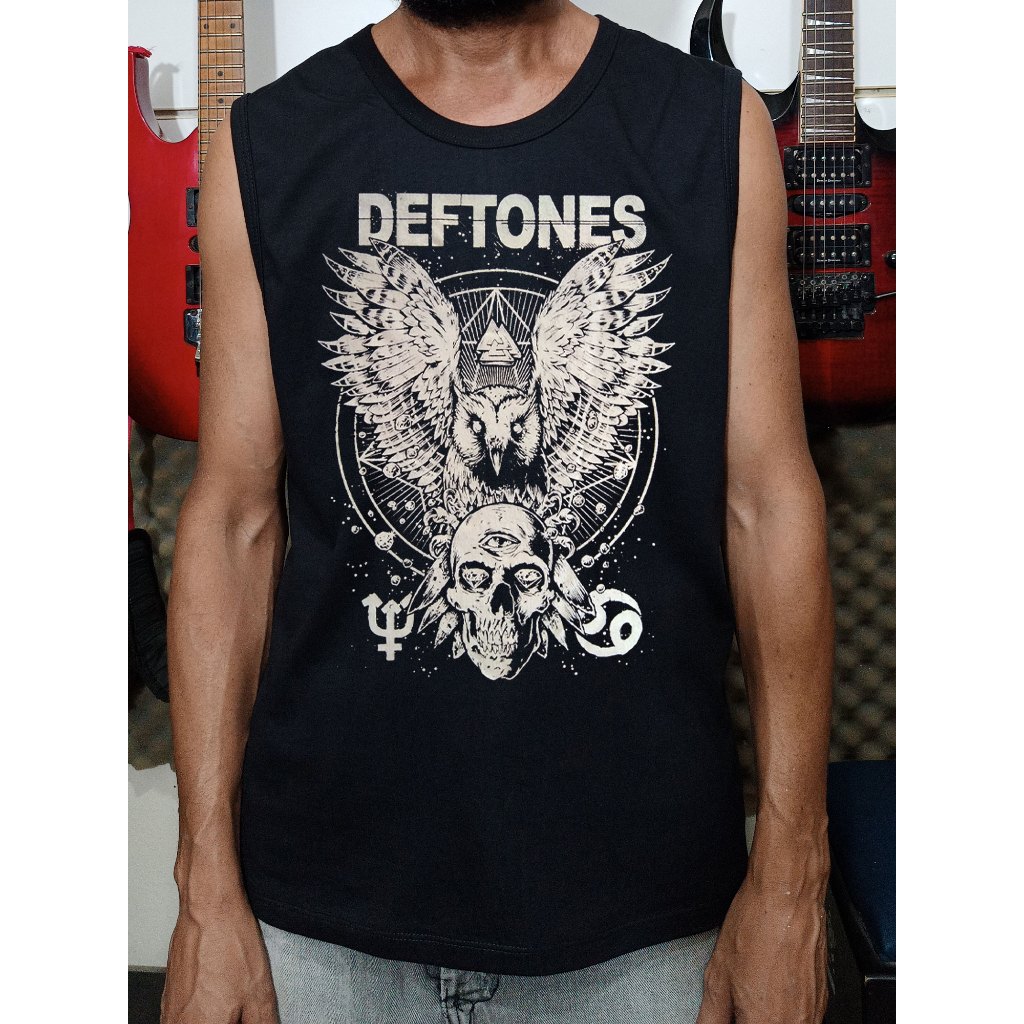 Camiseta Regata de Rock Deftones