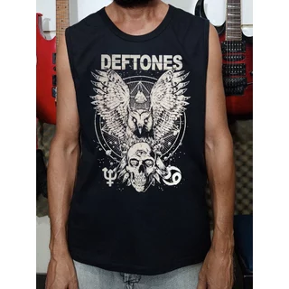 Camiseta Regata de Rock Deftones