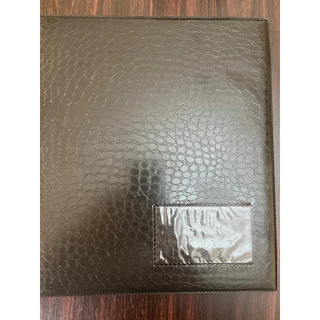 álbum Fichário Pasta para 200 moedas comporta coin holder com abas