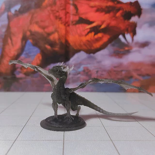 Miniatura RPG Dragão Jovem d&d Dugneons and Dragons Boardgames Jogo de Tabuleiro Dados LINHA HD