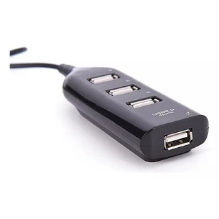 Hub Usb 2.0 De 4 Entradas Fortes Extensão Rápida Notebook Pc