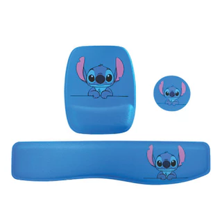 Mouse pad e apoio de punho Stich (kit)