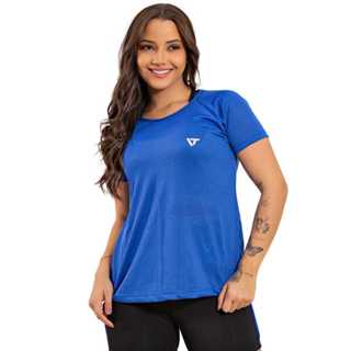 Kit 3 Camisa Blusa Academia feminina com Manga Dry Fit Furadinha fitness