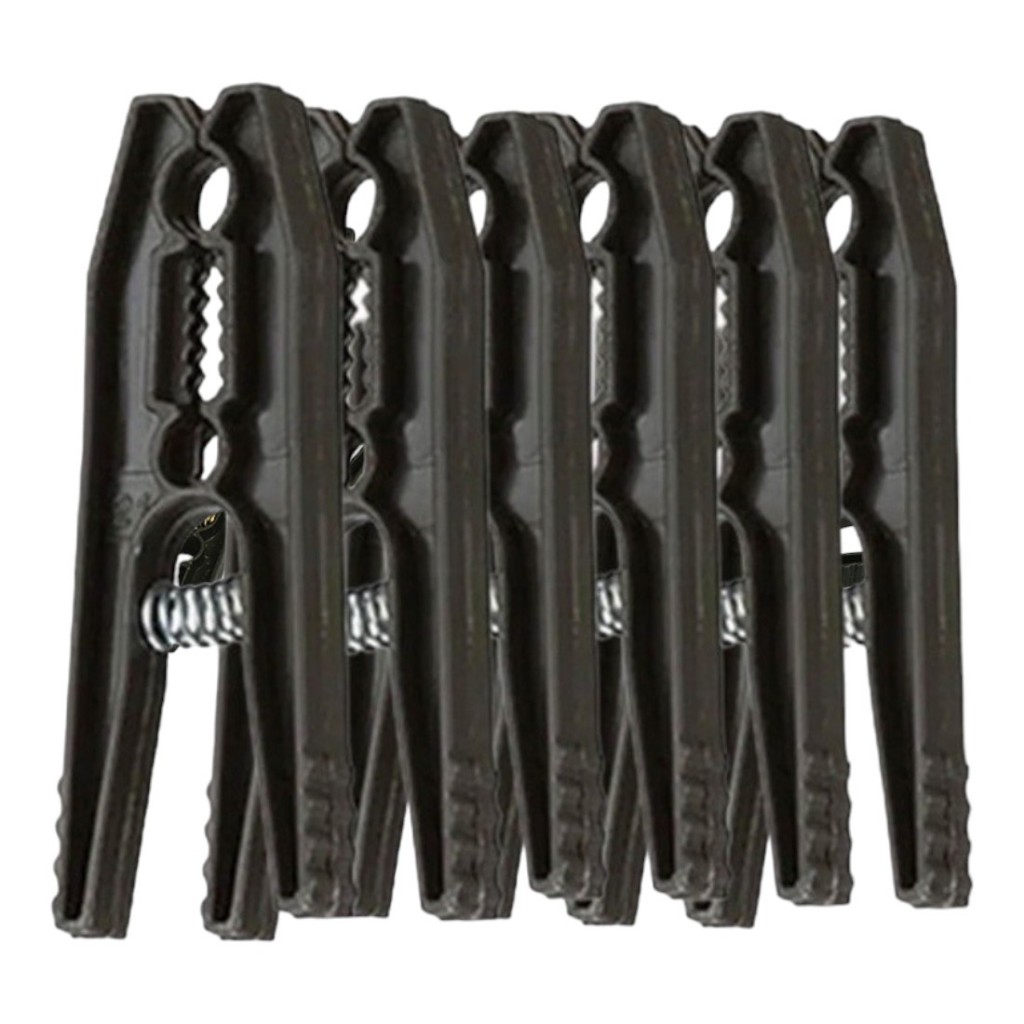 Kit 60 Prendedores De Roupas Grande Varal Pregador Roupa Reforçado Plástico Atacado