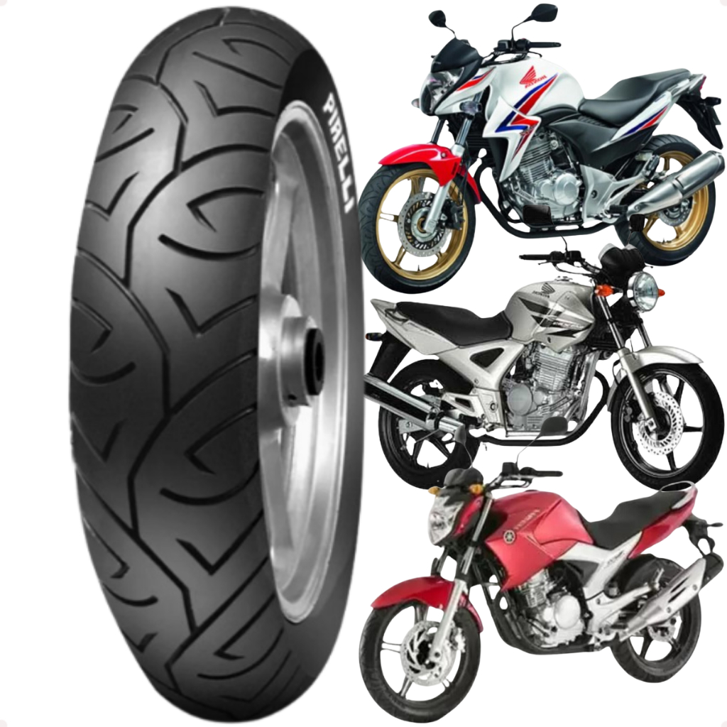Pneu Traseiro Twister 250 CB300 Fazer 250 140/70-17 Pirelli | Shopee Brasil