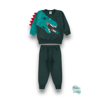 Conjunto Moletom Menino Inverno Atacado