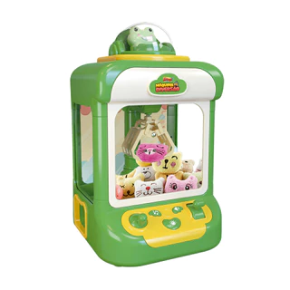 Brinquedo Máquina de Diversão de Pegar Bichinho de Pelucia divertido Zoop Toys com carregador e a pilha