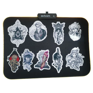 Jujutso Kaizen Adesivo kit com 9 Adesivos Jujutsu Kaisen Adesivo Holográficos Decorativo Resistente a água Itadori