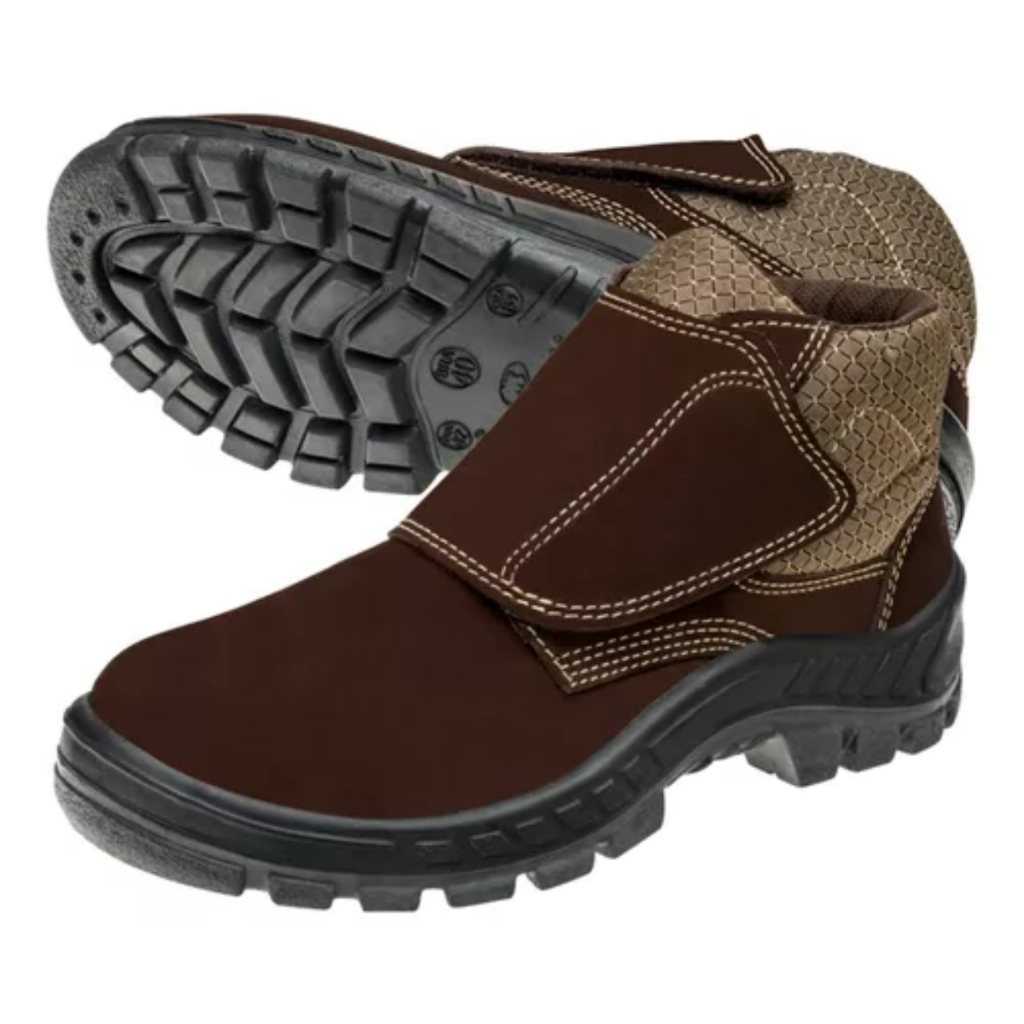 Bico Pvc Bota Com Velcro Marluvas Bota Segurança Velcro Nobuck
