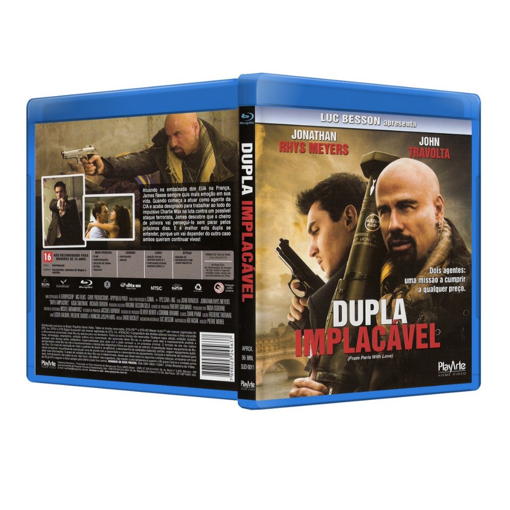 Blu-ray: Dupla Implacável DUB/LEG [PERSONALIZADO] | Shopee Brasil