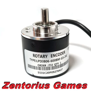 Encoder Incremental 600 pulsos para volante arduino (Zentorius Drive)