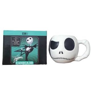 Caneca 3D Jack Skellington o Estranho Mundo de Jack 450ml