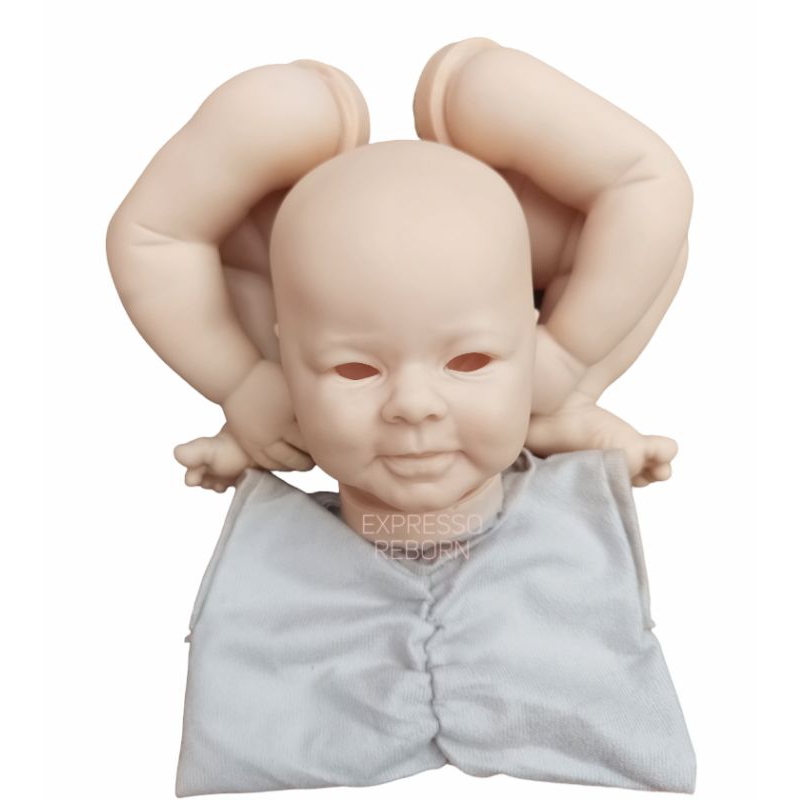 Kit Cru Bebe Reborn Molde Greta Corpinho Shopee Brasil