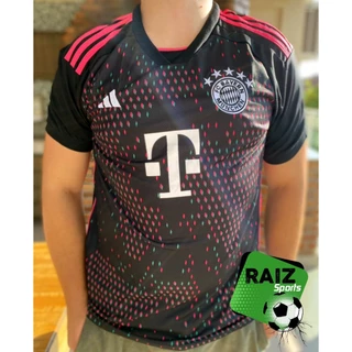 Camisa Bayern de Munique Preta 23/24 - Envio Imediato!