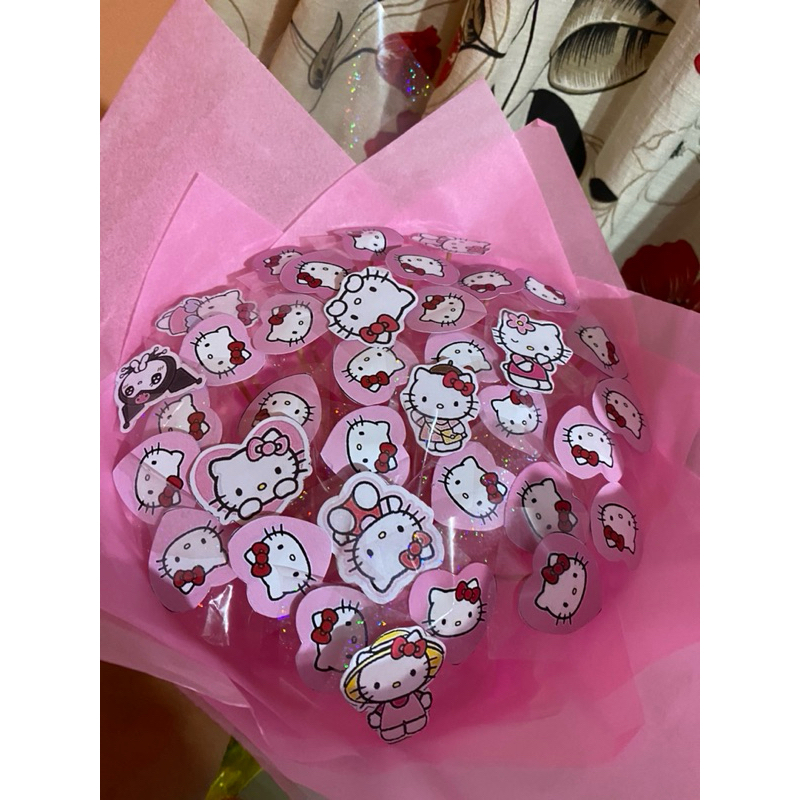 buquê da Hello Kitty