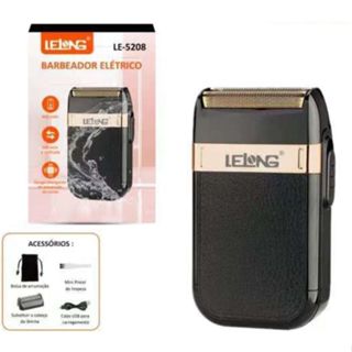 Barbeador Elétrico Profissional sem fio Recarregável Corte Preciso