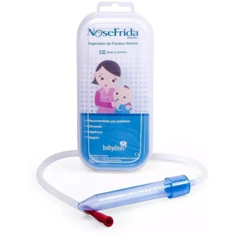 Aspirador Nasal Para Bebês Aspirar Baby Likluc Nariz Aspirador