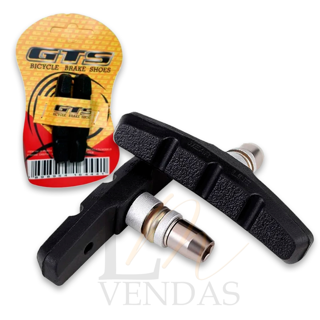 Pastilha de Freio Sapata V-Brake Bicicleta até Aro 29 Orbital GTS Mtb ...