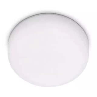 Kit 5 Painel Plafon Sobrepor Redondo Led 32w Borda Infinita Branco Frio 2 in 1