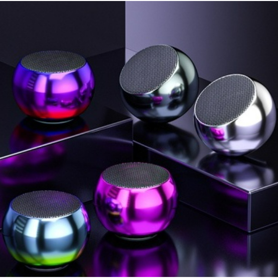 Caixinha Som Bluetooth Tws Metal Mini Speaker Amplificada W Al