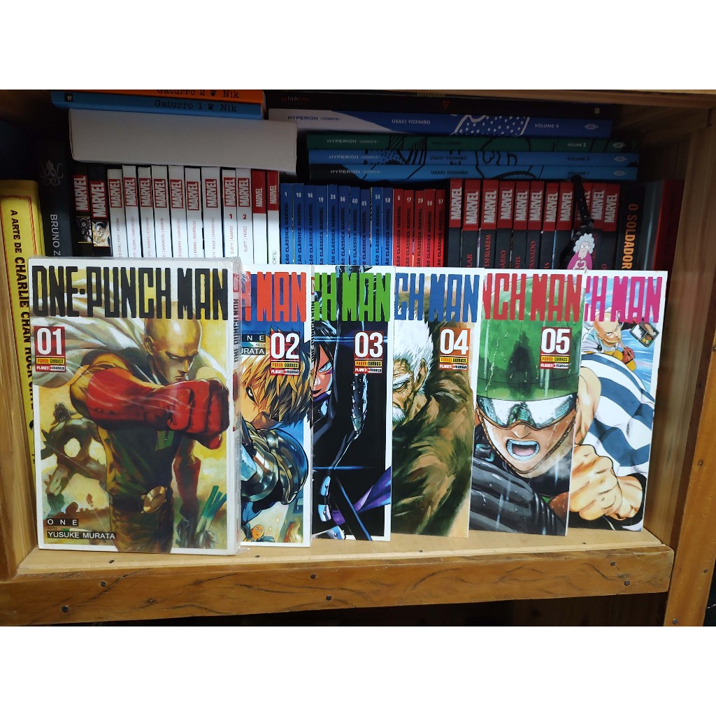 Mangá - One-punch Man - Kit Vols. 1 a 6