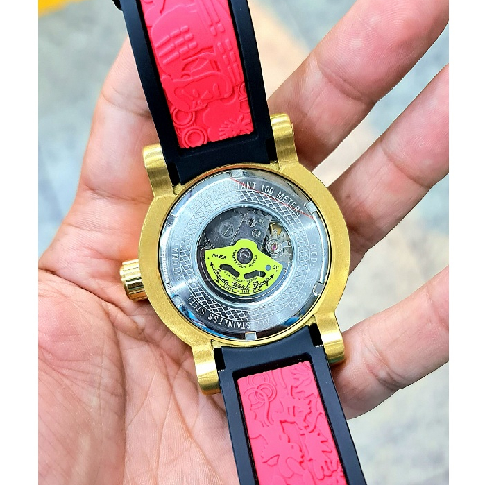 Relógio Yakuza Automático Série Diamante.